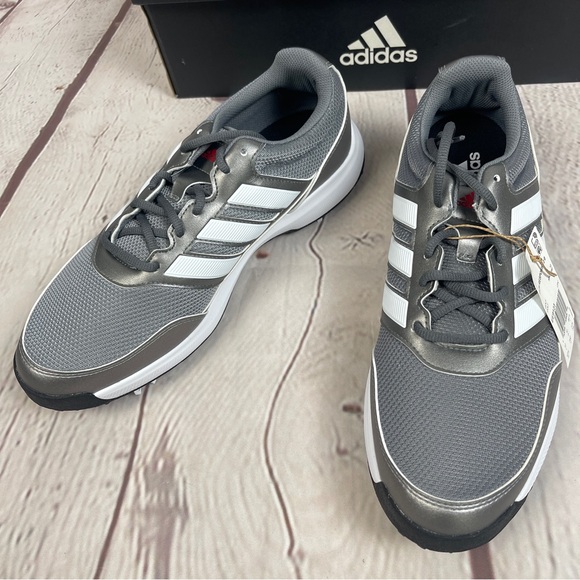 ADIDAS NEW Tech Response 2.0 EE9123 men’s silver grey white golf shoes size 10.5 - Picture 7 of 11